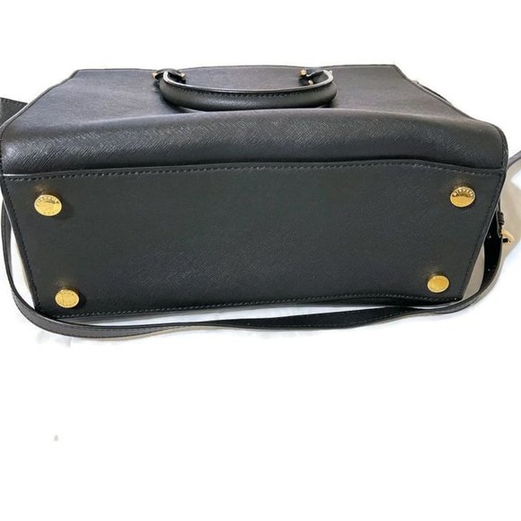 MICHAEL KORS  BLACK HANGBAG, BLACK WITH GOD TONE HARDWARE - Picture 2 of 16